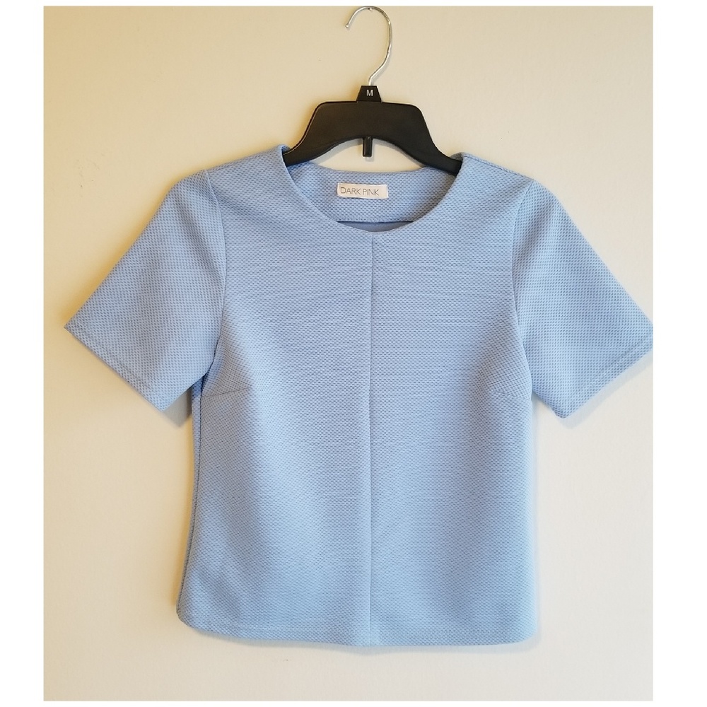 Never worn Blue Short Sleeve Top